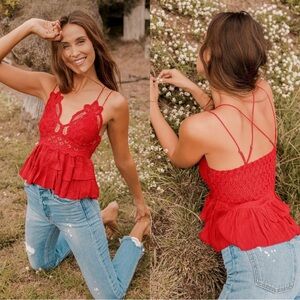 Free People Adella Cami Top
